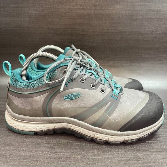 KEEN Utility Sedona Pulse Low Safety Steel Toe Women’s Size‎ 6.5 Grey Shoes - Picture 1 of 12